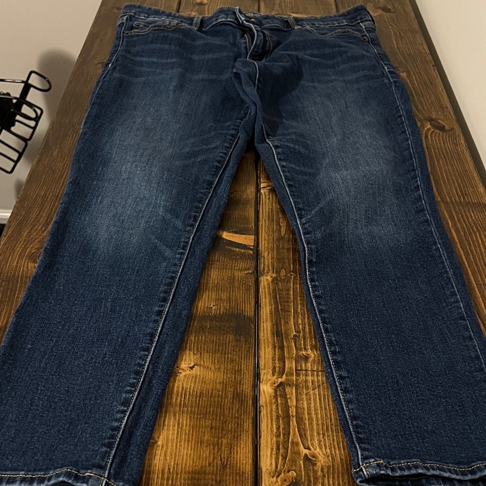 GAP Women's Dark Blue Skinny Jeans
